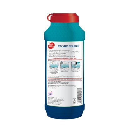 Simple Solution Carpet Freshener back
