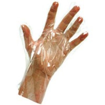 polythene gloves